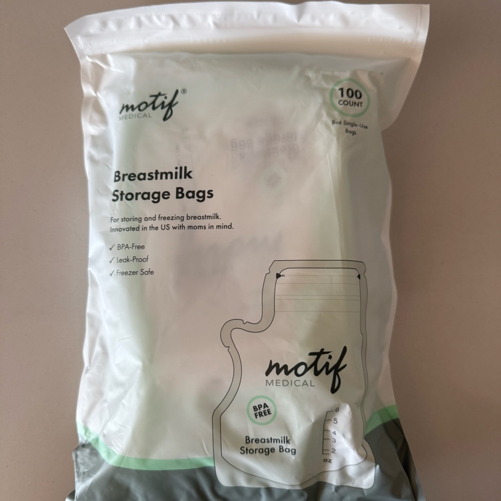 Motif Breatmilk Storage Bags